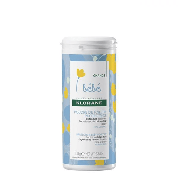 Klorane Bebe Po Talco 100g 6049734.webp