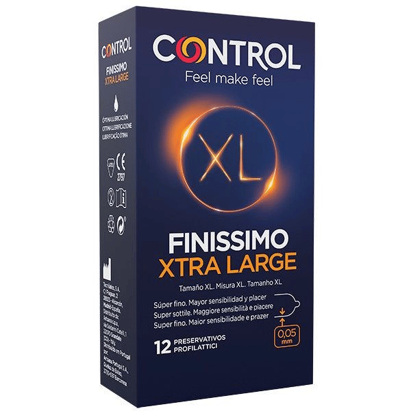 Control Preservativos Finissimo XL 12 unidades Control Preservativos Finissimo XL 12 unidades