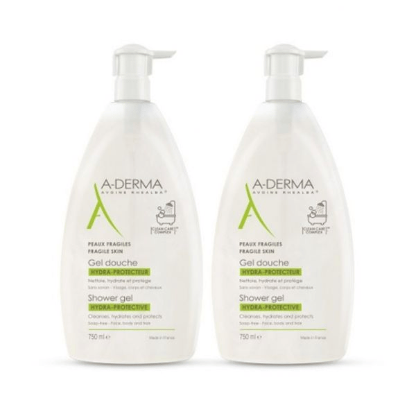 A-Derma Gel Duch Hidra Protetor 2x750mL Preço Especial 7078964.webp