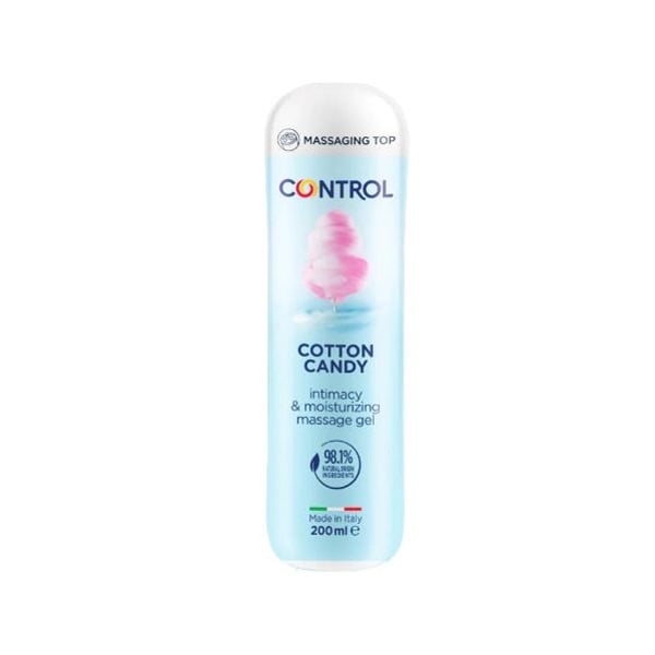 Control Gel Massagem Cotton Candy 200mL Control Gel Massagem Cotton Candy 200mL