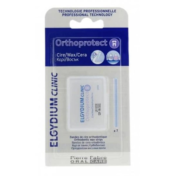 Elgydium Clinic Cera Orthoprotect Tira 7 unidades
