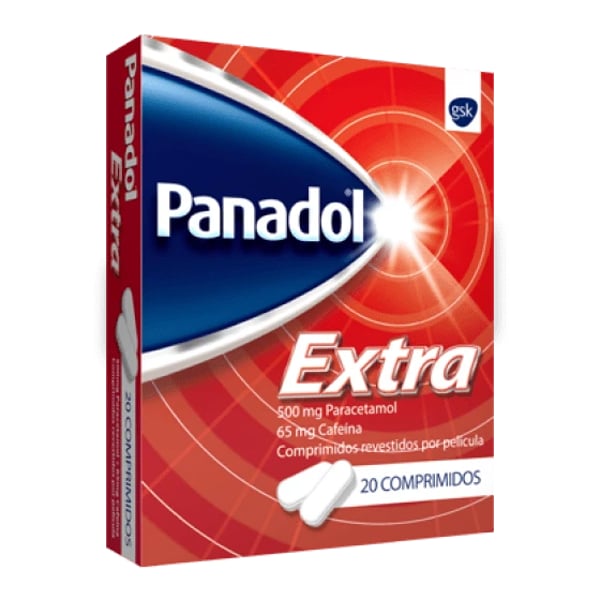 Panadol Extra 500/65 mg x 20 comp revest