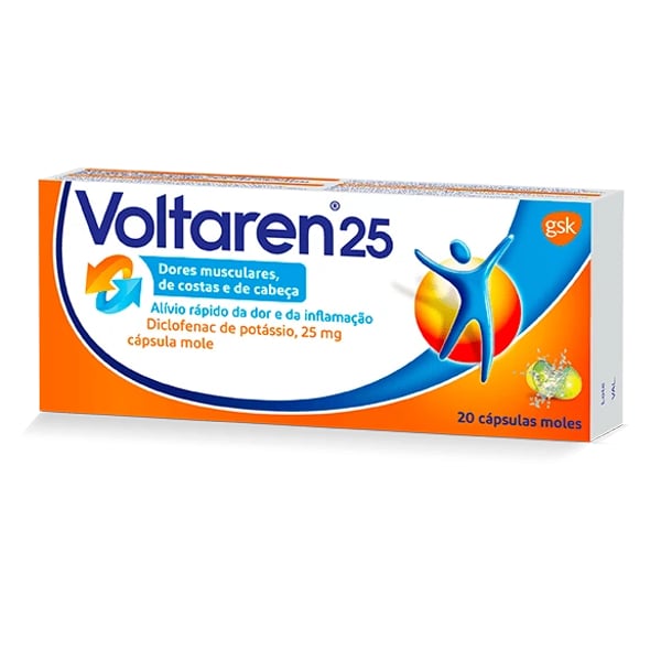 Voltaren 25 25 mg x 10 cáps mole
