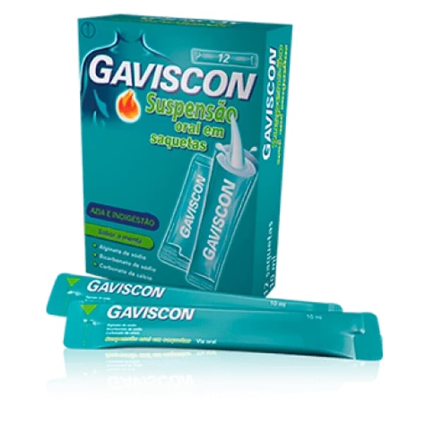 Gaviscon x 12 susp oral cart