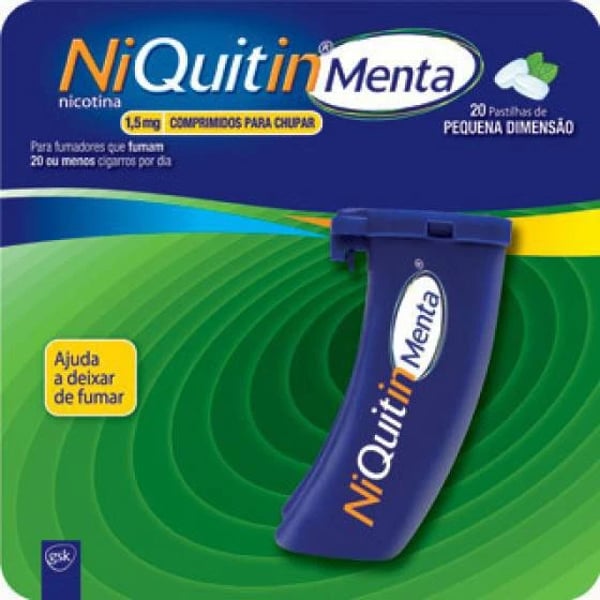 Niquitin Menta 1,5 mg x 60 comp chupar