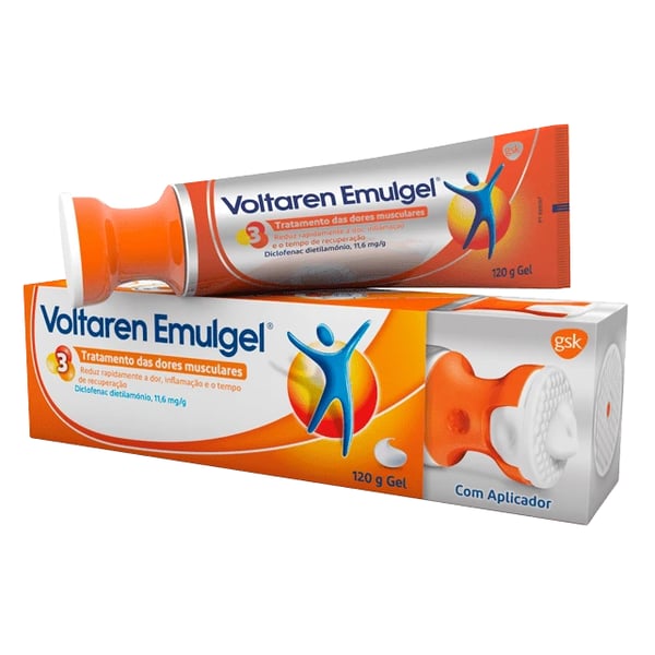 Voltaren Emulgel Aplicador 10 mg/g Gel Bisnaga - 1 - 120 g