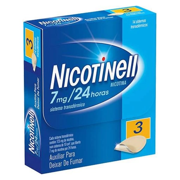 Nicotinell 7 mg/24 h x 14 sist transder