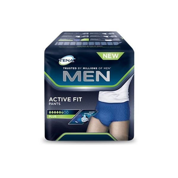 Tena Men Active Fit Cueca Plus L 8 unidades