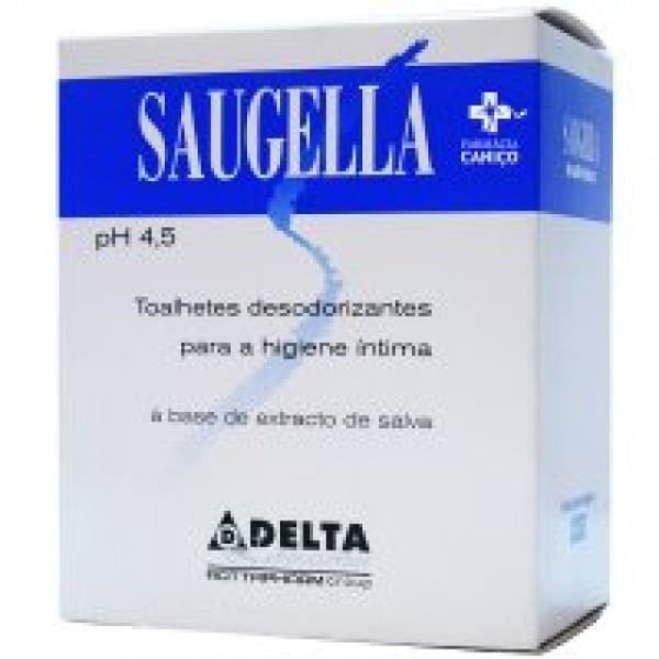 Saugella Dermoliq Toalhete Hig Intim X 10