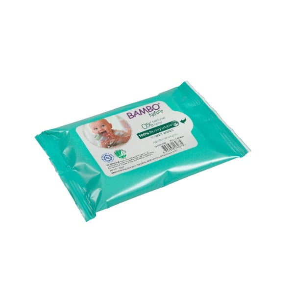 Bambo Nature Toalh Biodegradavel X10