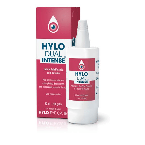 Hylo Dual Intense Colirio Lubrificante Olho Seco 10mL