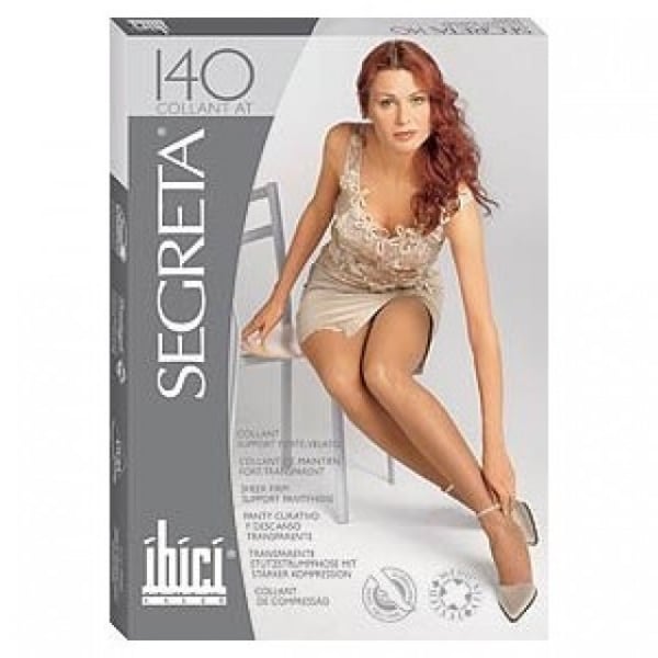 Ibici Segreta Classic Collant 140 Den Noisette Tamanho 3