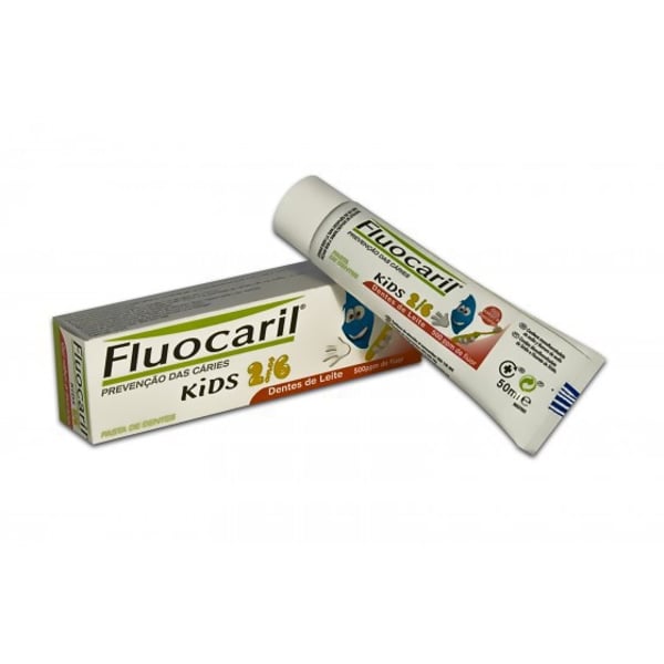 Fluocaril Kids Pasta de Dentes Morango 50ml