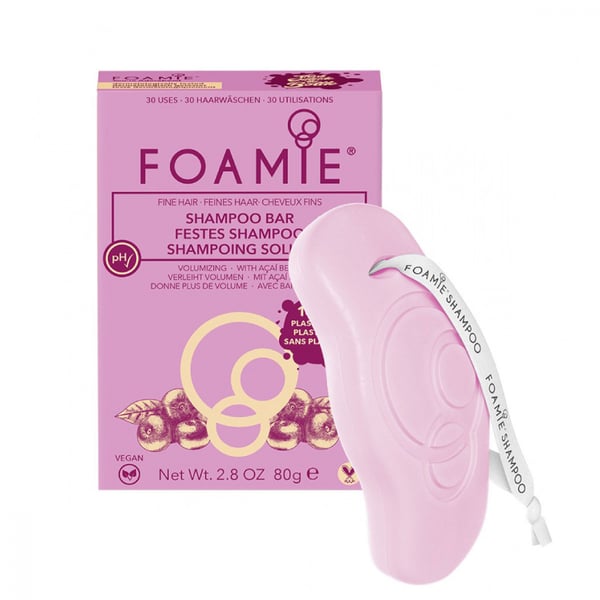 Foamie Ch Solido Bagas Acai Cab Fino 80G