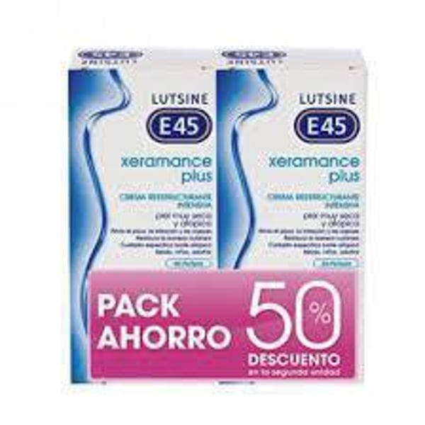 Lutsine E45 Xeramance Plus Creme 100mlx2