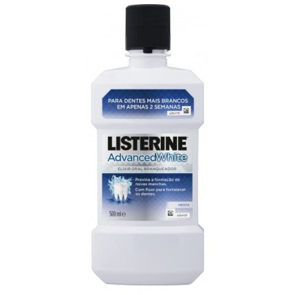 Listerine Advance White Elixir 500ml x  