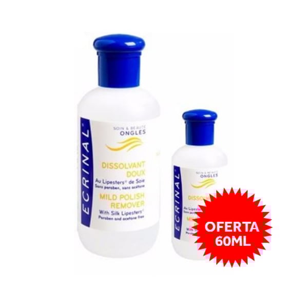 Ecrinal Unhas Dissolvente Suave 125ml+Of60ml
