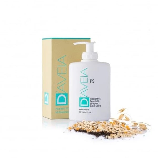 D Aveia Pediatrico Emulsao Limpeza Pele seca 300ml