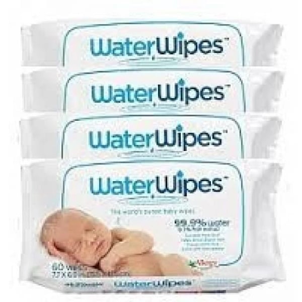 Waterwipes Toalhitas Bebe X60 X4
