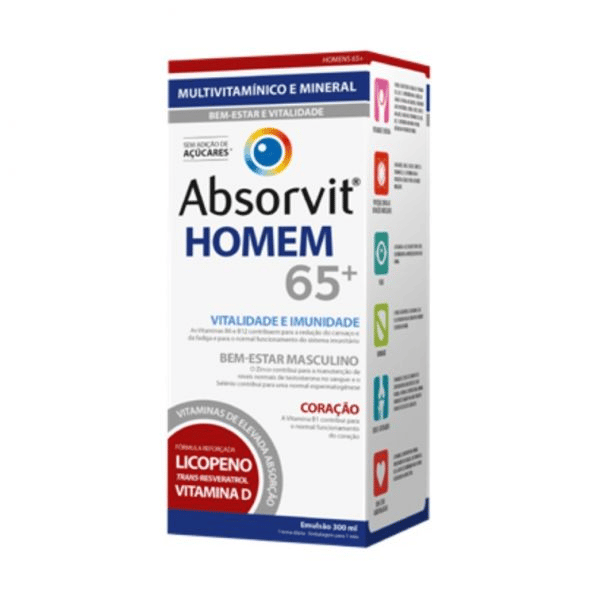 Absorvit Homem 65+ Xarope 300mL