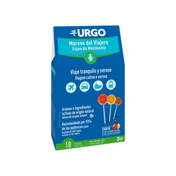 Urgo Enjoo Movim Chupa Chupa Mrg/Colx10