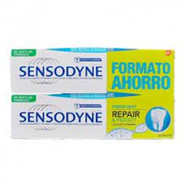 Sensodyne Repair & Protect Duo Pasta dentífrica 2 x 75 ml Fresh Mint com Preço especial