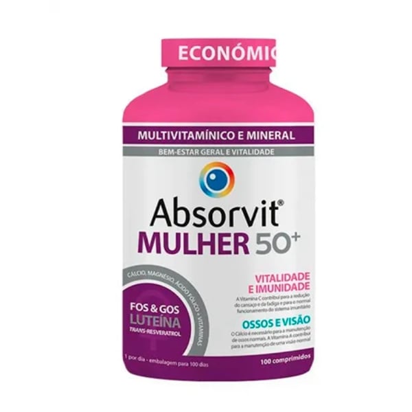 Absorvit Mulher 50+ Comp X100