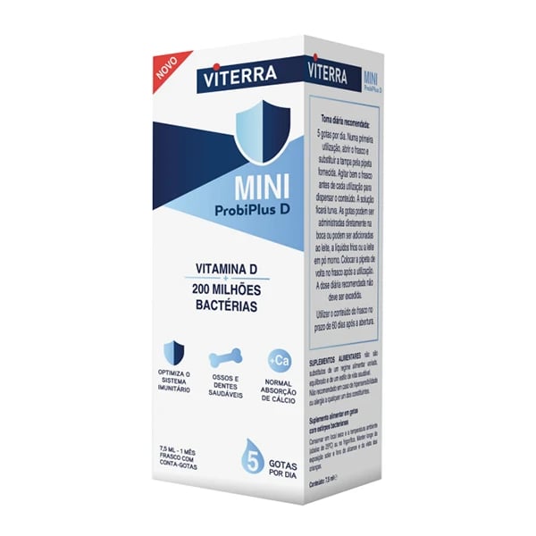 Viterra Mini ProbiPlus D Sol Gota 7,5mL