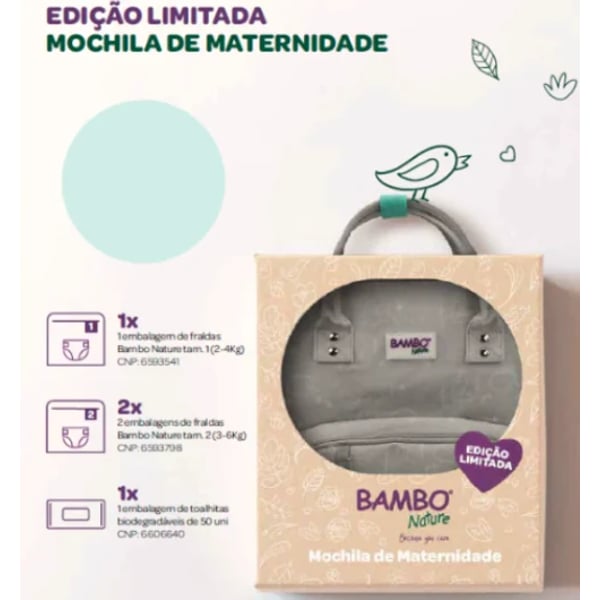 Bambo Nature Mochila Maternidade