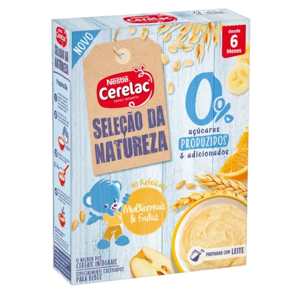 Cerelac Papa N/L Multicer/Frut 180G 6M+