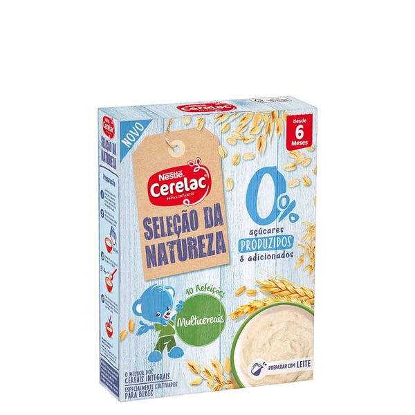 Cerelac Papa N/L Multicereais 180G 6M+