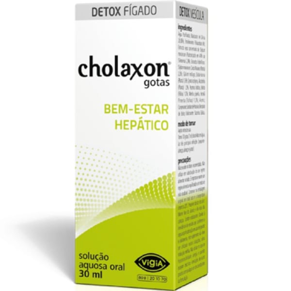 Cholaxon Detox Fígado gotas 30mL