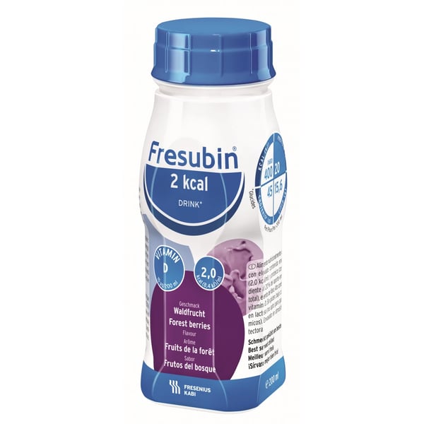 Fresubin 2kcal Drink Frasco - 4un - 200ml (frutos Da Florest