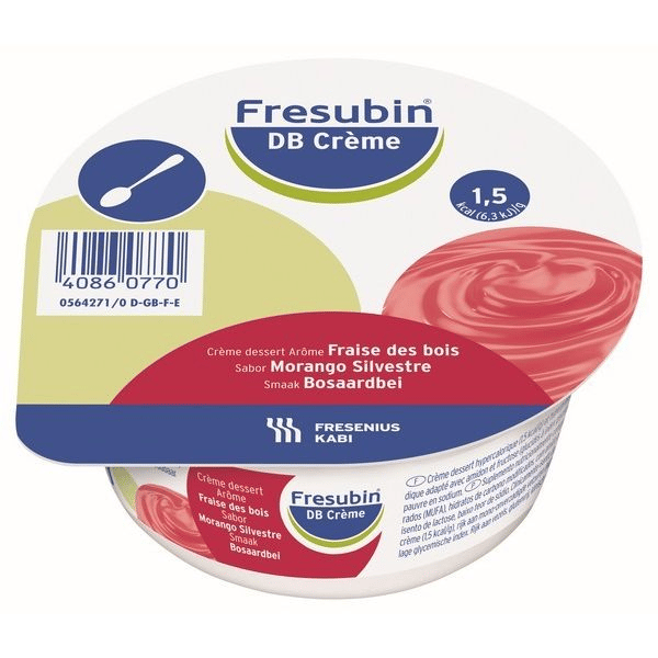 FRESUBIN DB CREME MORANGO SIL 4 X 125G