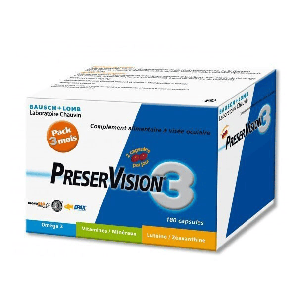 Preservision 3 180 cápsulas