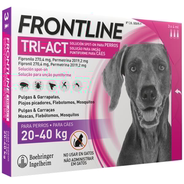 Frontline Tri-Act L Sol Cao 20-40kg 4mlx3