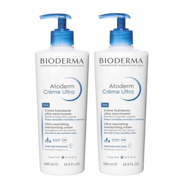 Bioderma Atoderm Duo Creme Ultra 2x500mL Desconto 10€