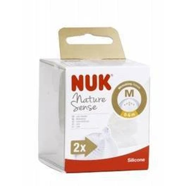 Nuk Nature Sense Tet Sil T2 6-18m M X2