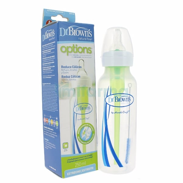 Dr Browns Options Bib Estr Tet Sil 250ml