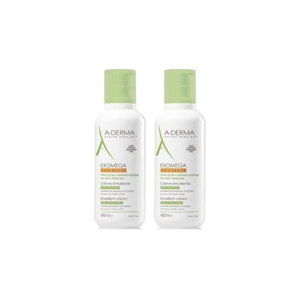 A-Derma Exomega Control Duo Creme Emoliente 2 x 400ml Desconto 16€