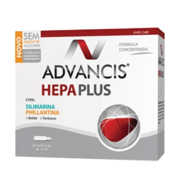 Advancis Hepa Plus 15mL 20 ampolas