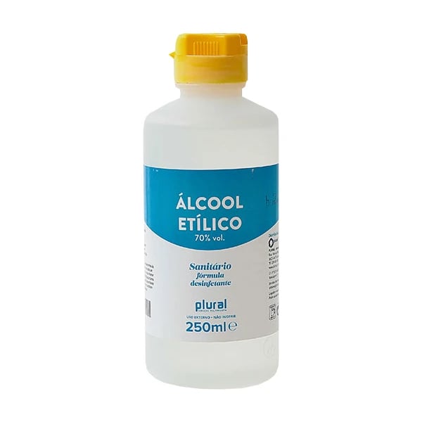 Alcool Sanitario 70º 250mL Plural