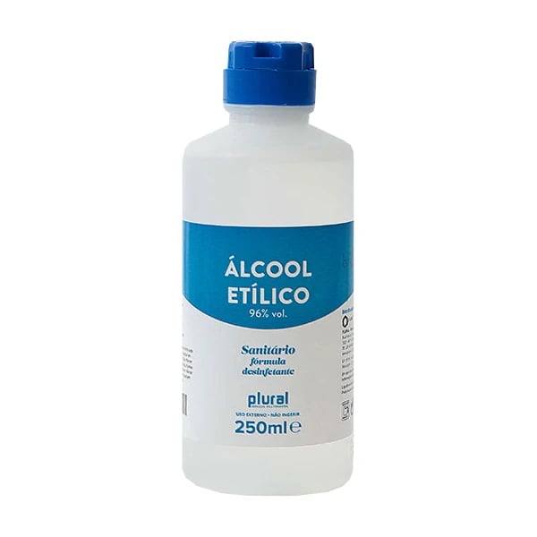 Alcool Sanitario 96º 250mL Plural