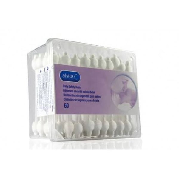 Alvita Cotonete Dupla Accao X 60 x  