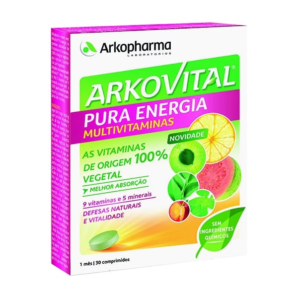 Arkovital Pura Energia 30 comprimidos