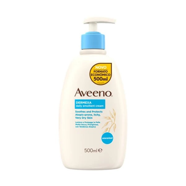 Aveeno Dermexa Creme Emoliente 500mL Formato economico