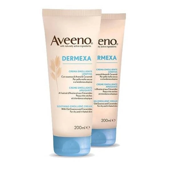 Aveeno Dermexa Duo Creme Suavizante Emoliente 2 x 200mL