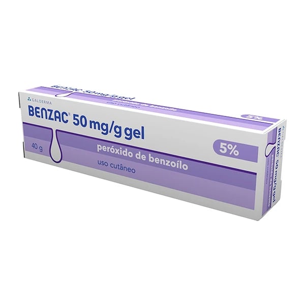 Benzac 5 50 mg/g x 40 gel bisnaga