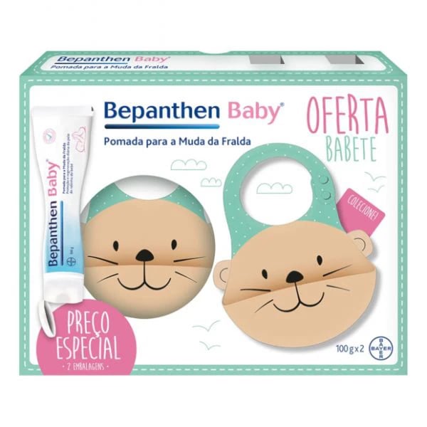 Bepanthen Baby Duo Pomada Muda fralda 2x100g Oferta Babete