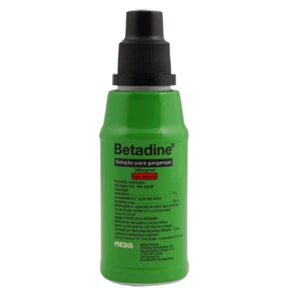 Betadine 100 mg/mL x 125 sol garg